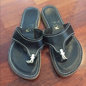 Black Kino Sandals